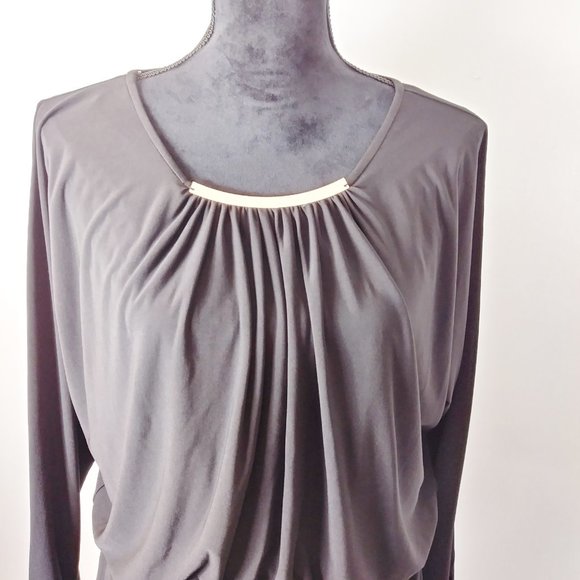 NWT Muse long sleeve black dress size 14 - Picture 2 of 9